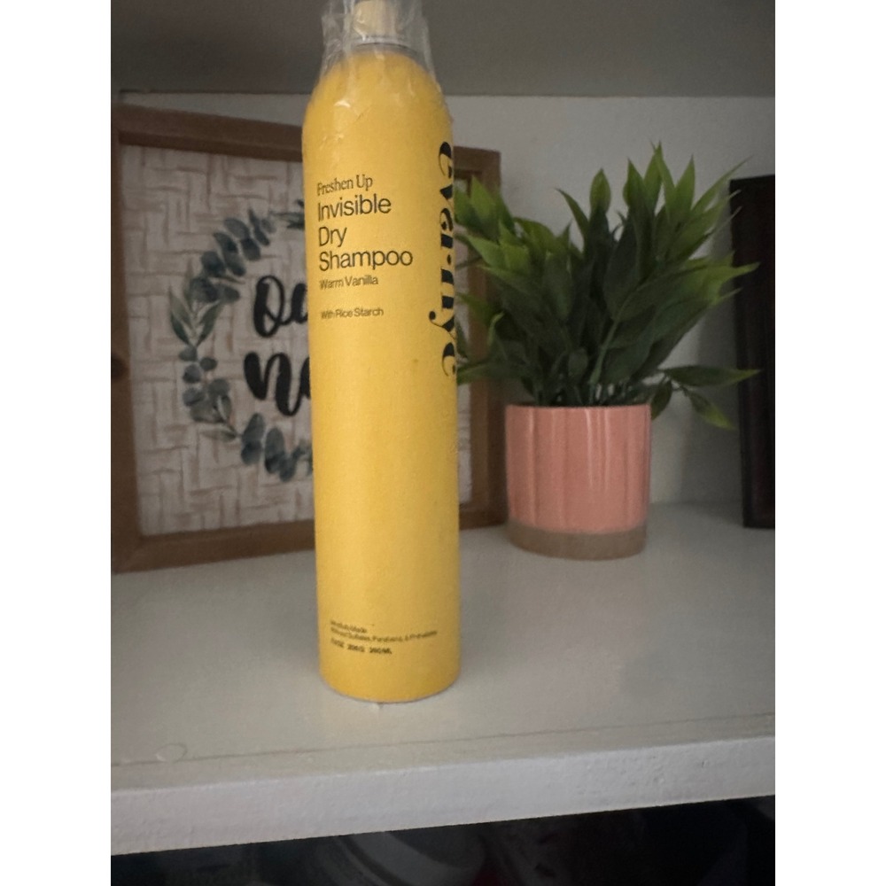 Eva NYC Freshen Up Invisible Dry‎ Shampoo Warm Vanilla With Rice Starch